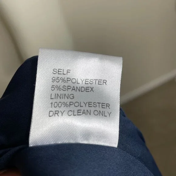 Tadashi Shoji Gown Dress 8 Size Kayla Ruffle Neckline Jacquard Textured … - Picture 9 of 10